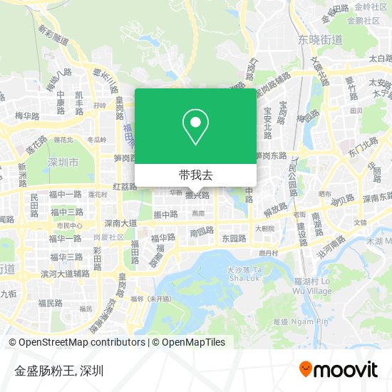 金盛肠粉王地图