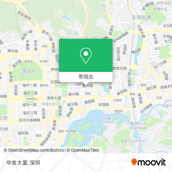 华发大厦地图