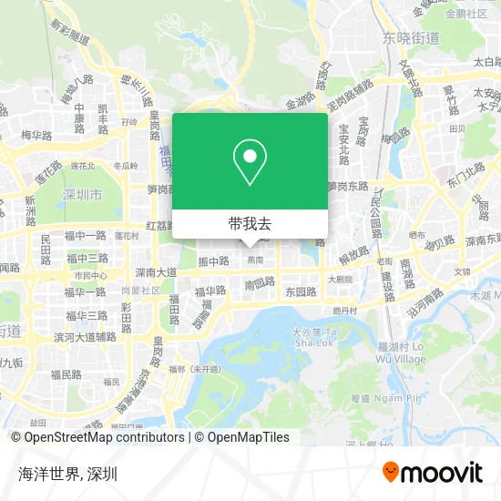 海洋世界地图