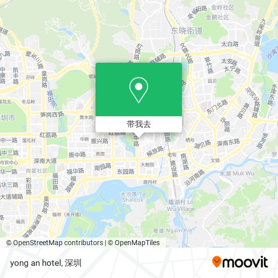 yong an hotel地图
