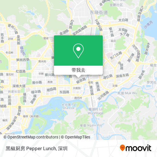 黑椒厨房 Pepper Lunch地图