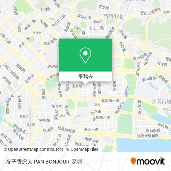 麥子香戀人 PAN BONJOUR地图