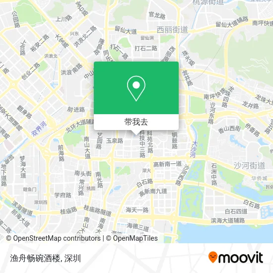 渔舟畅碗酒楼地图