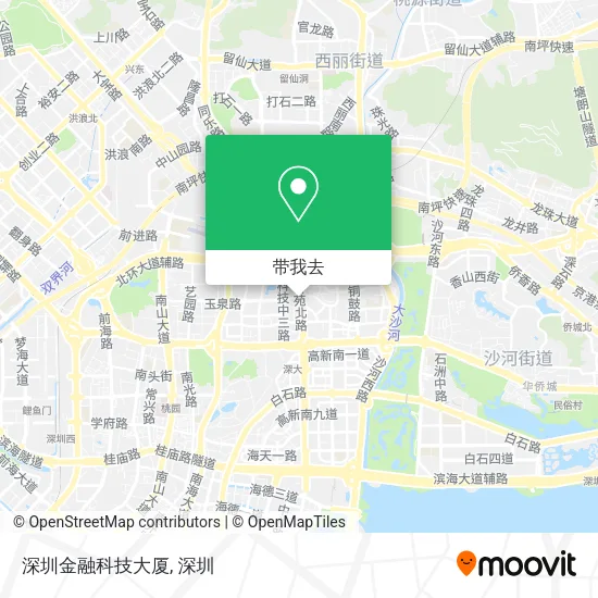深圳金融科技大厦地图