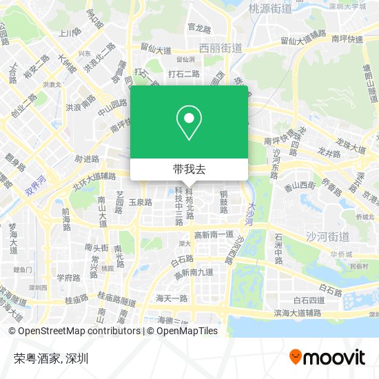 荣粤酒家地图