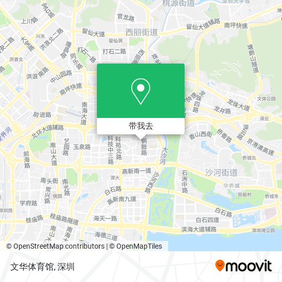 文华体育馆地图