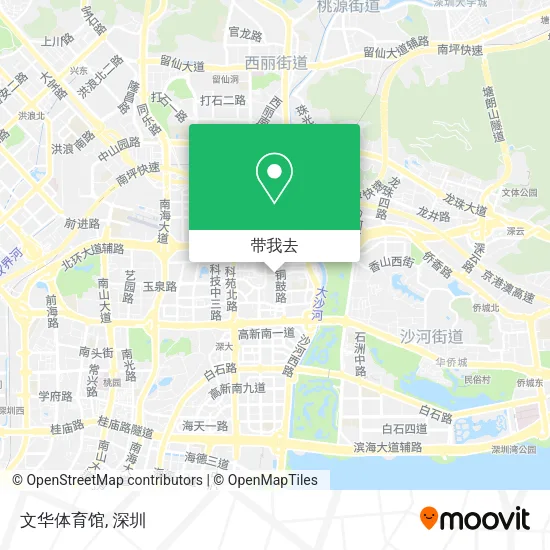 文华体育馆地图