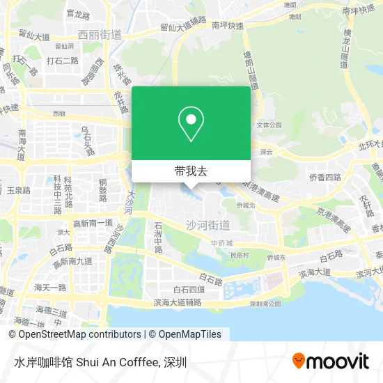 水岸咖啡馆 Shui An Cofffee地图