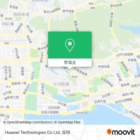 Huawei Technologies Co Ltd地图