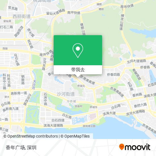香年广场地图