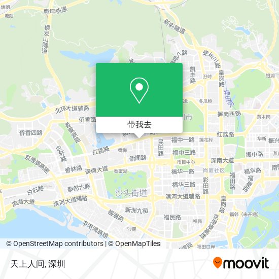 天上人间地图