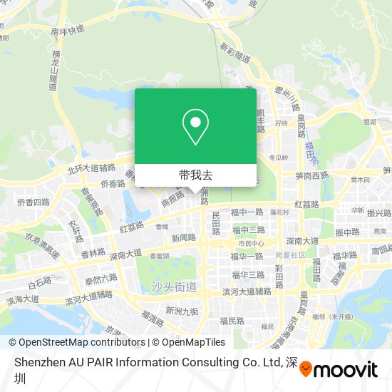 Shenzhen AU PAIR Information Consulting Co. Ltd地图