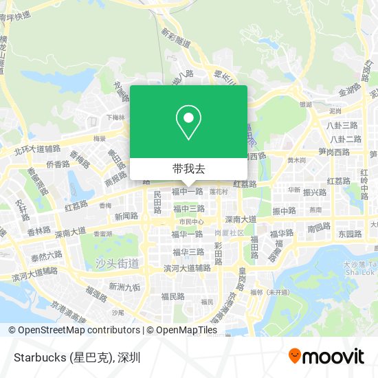 Starbucks (星巴克)地图