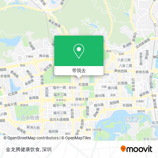 金龙腾健康饮食地图