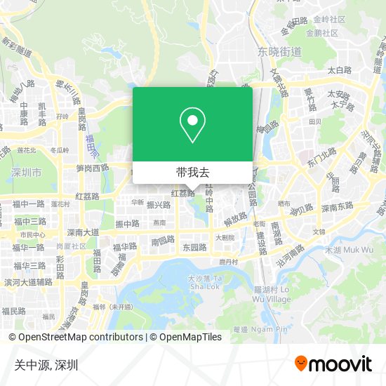 关中源地图