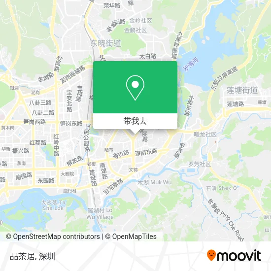 品茶居地图