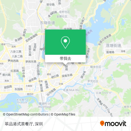 翠品港式茶餐厅地图