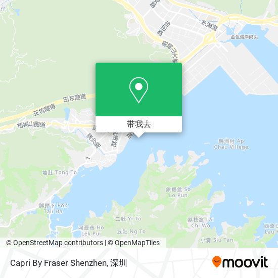 Capri By Fraser Shenzhen地图