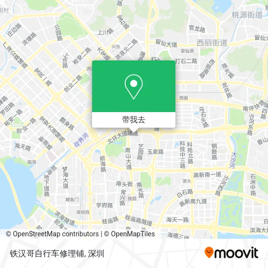 铁汉哥自行车修理铺地图