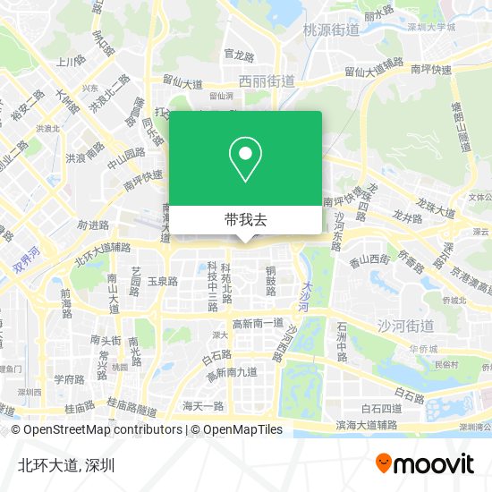 北环大道地图