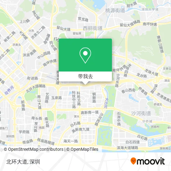 北环大道地图