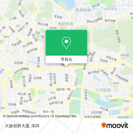 大族创新大厦地图