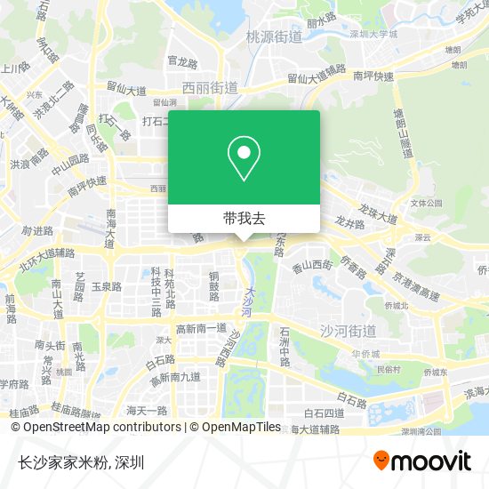 长沙家家米粉地图