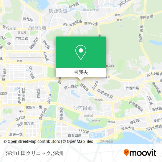 深圳山田クリニック地图