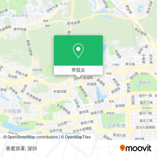 香蜜原著地图
