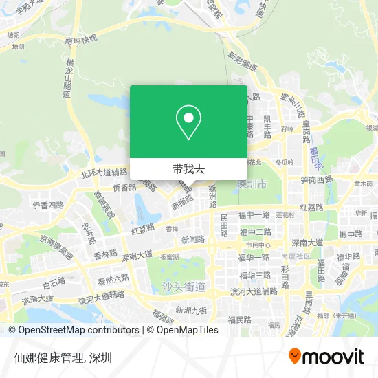 仙娜健康管理地图