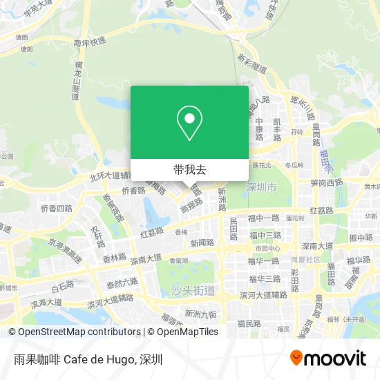 雨果咖啡 Cafe de Hugo地图