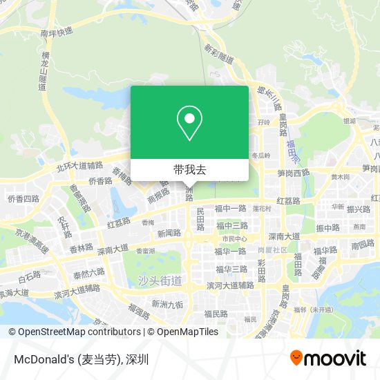 McDonald's (麦当劳)地图