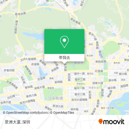 景洲大厦地图