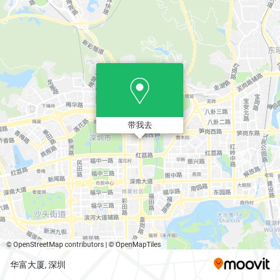 华富大厦地图
