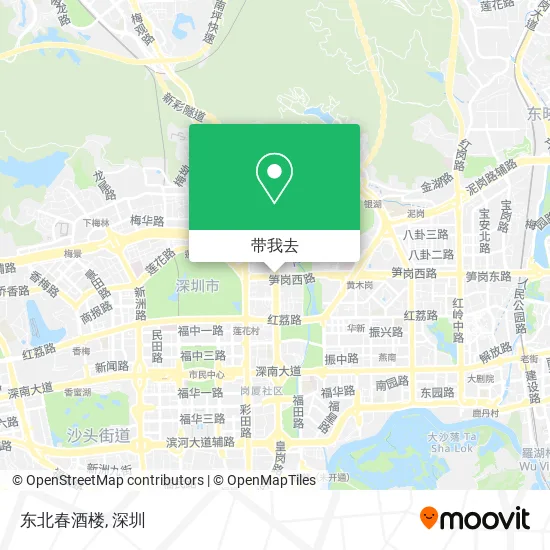 东北春酒楼地图