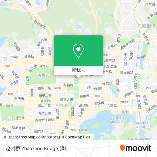 赵州桥 Zhaozhou Bridge地图