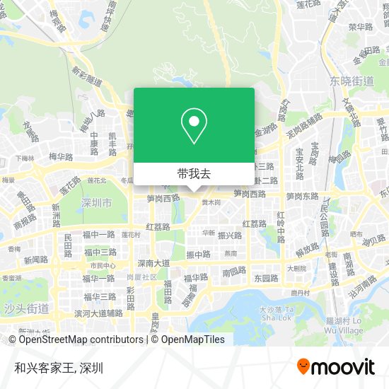 和兴客家王地图