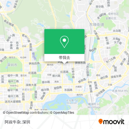 阿叔牛杂地图