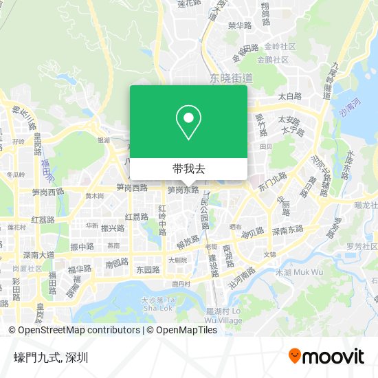 蠔門九式地图