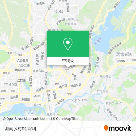 湖南乡村馆地图