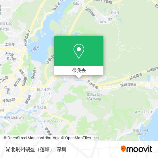 湖北荆州锅盔（莲塘）地图