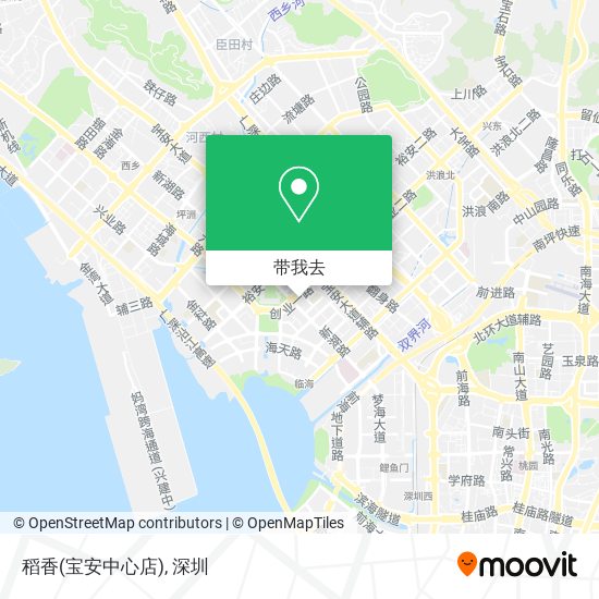 稻香(宝安中心店)地图