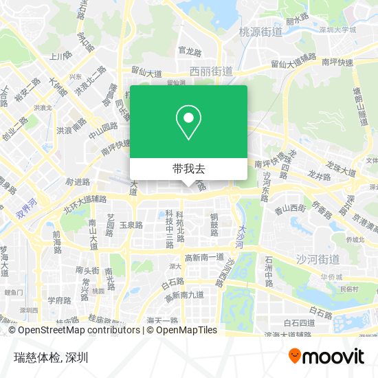瑞慈体检地图