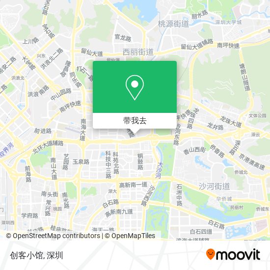 创客小馆地图