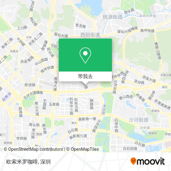 欧索米罗咖啡地图