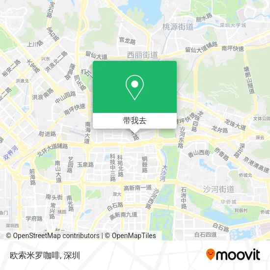 欧索米罗咖啡地图