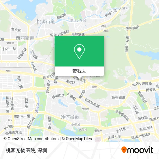 桃源宠物医院地图