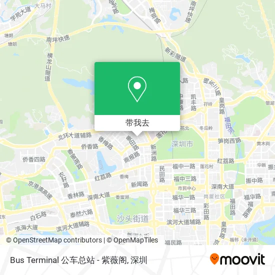 Bus Terminal 公车总站 - 紫薇阁地图