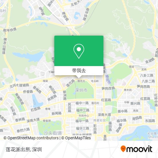 莲花派出所地图