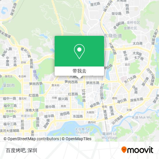 百度烤吧地图